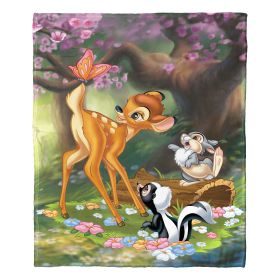 Bambi; Sweet Bambi Dear Aggretsuko Comics Silk Touch Throw Blanket; 50" x 60"