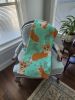 Red and White Pembroke Corgi Quilted Blanket 50x60 Artwork Pattern Quilted Throw Blanket for Bed, Couch, Sofa, Soft and Lightweight
