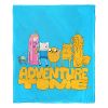 Adventure Time Silk Touch Throw Blanket, 50" x 60", Jake Silliness
