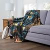 Black Panther; Wealth of Wakanda Aggretsuko Comics Silk Touch Throw Blanket; 50" x 60"