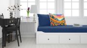 Marigolds in Color Standard Pillowcase Lightweight Super Soft Easy Care Decorative Artwork Pillowcase, Standard