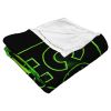 IT 2 Silk Touch Throw Blanket, 50" x 60", Come Home Neon Green