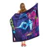 Guardians of the Galaxy; Rocket X Aggretsuko Comics Silk Touch Throw Blanket; 50" x 60"