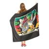 Looney Tunes; Screwy Rabbit Aggretsuko Comics Silk Touch Throw Blanket; 50" x 60"
