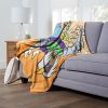 Cartoon Network's Powerpuff Girls Silk Touch Throw Blanket, 50" x 60", Saving the Day