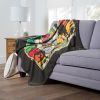 Looney Tunes; Screwy Rabbit Aggretsuko Comics Silk Touch Throw Blanket; 50" x 60"