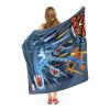 Marvel Comics; Come at Me Aggretsuko Comics Silk Touch Throw Blanket; 50" x 60"