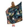 Black Panther; Wealth of Wakanda Aggretsuko Comics Silk Touch Throw Blanket; 50" x 60"